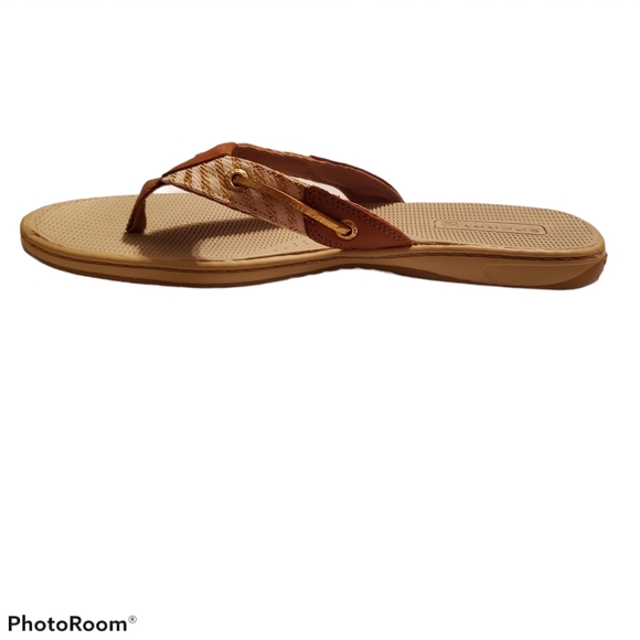 Sherry cloth leather sandal - Picture 6 of 7